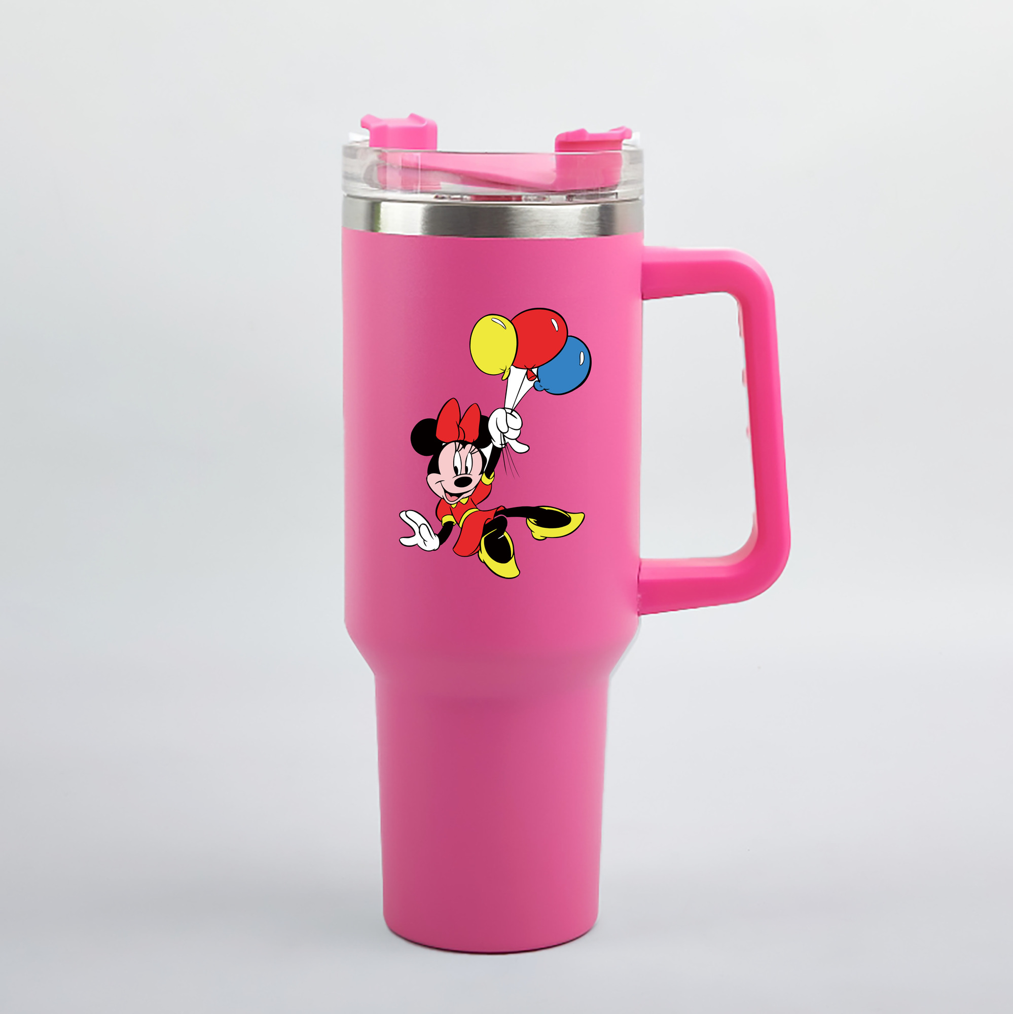 （画像用） ミッキーマウス Mickey Mouse 1200mL車用タンブラー（カラープリント）